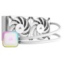 CORSAIR - iCUE H100i RGB ELITE - Refroidisseur liquide pour processeur - 2 Ventilateurs 120mm AF ELITE PWM - Blanc -