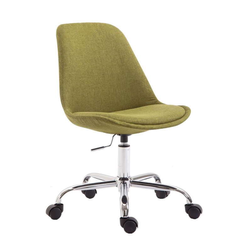 Fauteuil de bureau Toulouse, tissu vert