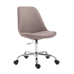 Fauteuil de bureau Toulouse tissu taupe