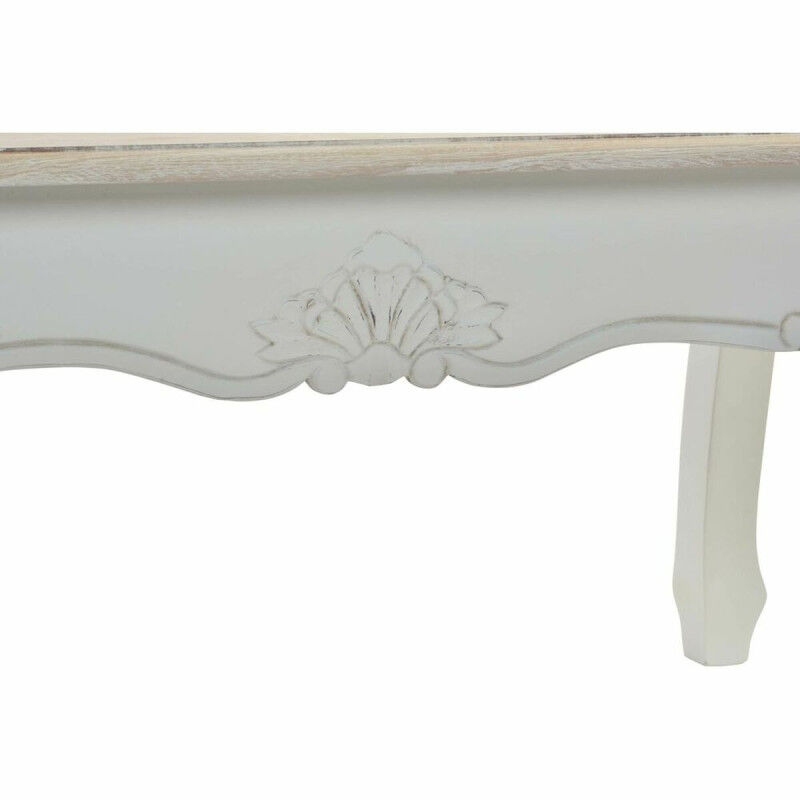 Table d'appoint DKD Home Decor Blanc Bois (120 x 60 x 50 cm)