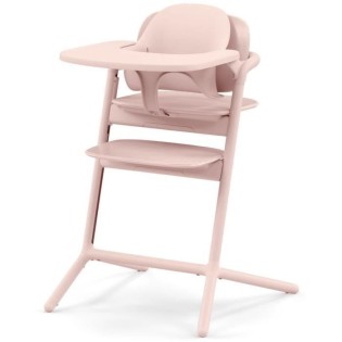 Pack 3-en-1 Lemo 2 avec Chaise Haute évolutive, Baby Set et Plateau  - CYBEX - Pearl Rose