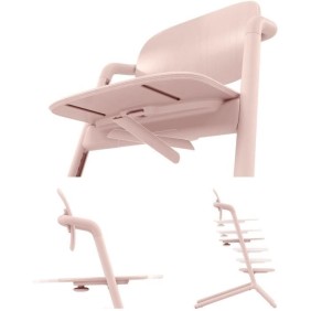 Pack 3-en-1 Lemo 2 avec Chaise Haute évolutive, Baby Set et Plateau  - CYBEX - Pearl Rose