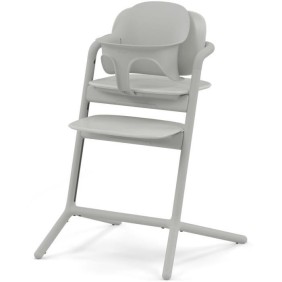 Chaise haute évolutive CYBEX LEMO 2 - Gris - Réglable en hauteur et en profondeur