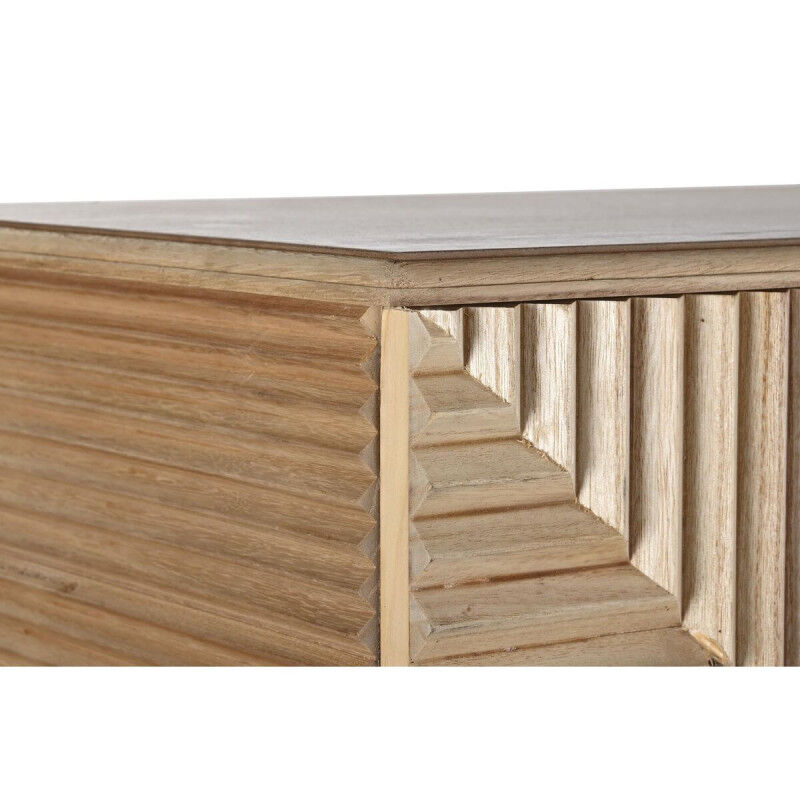 Buffet DKD Home Decor Doré Marron Clair Bois MDF 100 x 44 x 118 cm