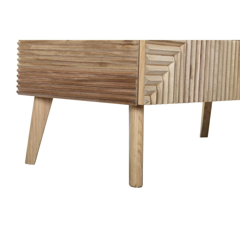 Buffet DKD Home Decor Doré Marron Clair Bois MDF 100 x 44 x 118 cm