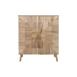 Buffet DKD Home Decor Doré Marron Clair Bois MDF 100 x 44 x 118 cm