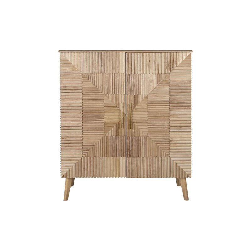Buffet DKD Home Decor Doré Marron Clair Bois MDF 100 x 44 x 118 cm