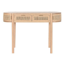 Console Home ESPRIT Bois d'hévéa 110 x 40 x 78 cm