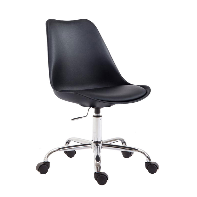 Fauteuil de bureau Toulouse, plastique noir