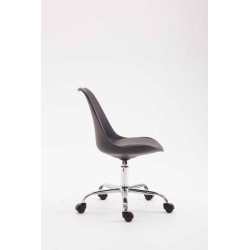 Fauteuil de bureau Toulouse, plastique noir