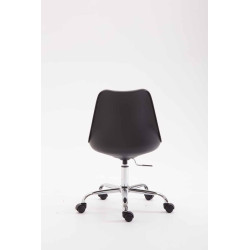 Fauteuil de bureau Toulouse, plastique noir