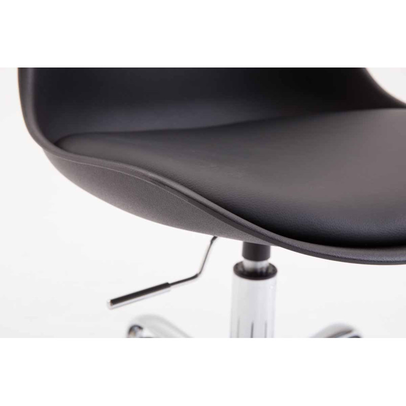 Fauteuil de bureau Toulouse, plastique noir