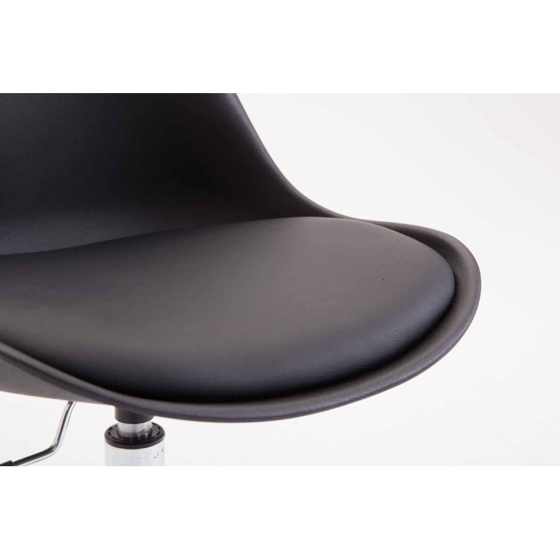 Fauteuil de bureau Toulouse, plastique noir