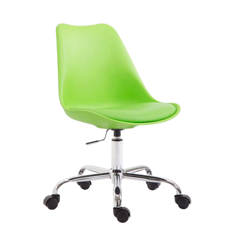 Fauteuil de bureau en plastique Toulouse verte