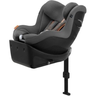 Siege auto CYBEX SIRONA Gi i-Size PLUS- Groupe 0+/1 - Rotation 360° - Harnais 3 points - Face et dos route - Lava Grey