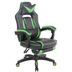 Fauteuil de bureau Heat noir/vert