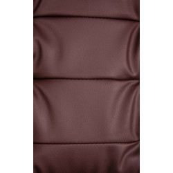 Fauteuil de bureau Oxygen en cuir artificiel bordeaux