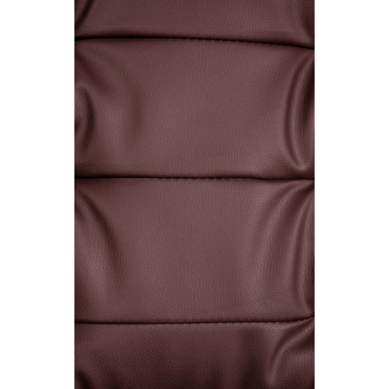 Fauteuil de bureau Oxygen en cuir artificiel bordeaux