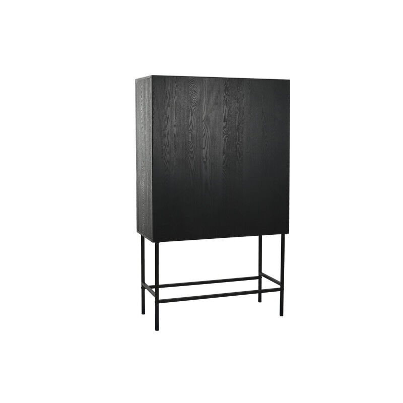 Armoire Home ESPRIT Blanc Noir Métal Sapin 100 x 40 x 170 cm