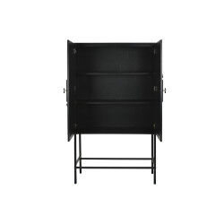 Armoire Home ESPRIT Blanc Noir Métal Sapin 100 x 40 x 170 cm