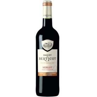 Daguet de Berticot Atlantique Merlot - Vin rouge de Bordeaux