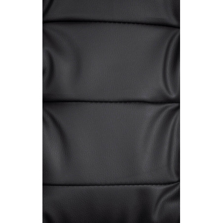 Fauteuil de bureau Oxygen en cuir artificiel noir