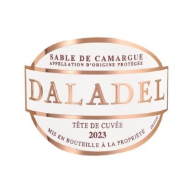 Daladel Tete de Cuvée 2023 Sable de Camargue - Vin rosé de Languedoc - Bio