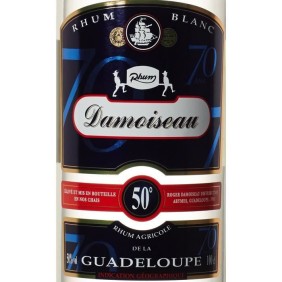 Rhum Damoiseau - Rhum agricole blanc - Guadeloupe - 50%vol - 100cl