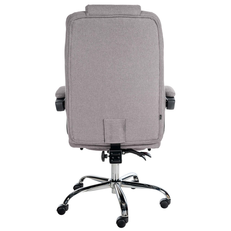 Fauteuil de bureau Oxygen tissu gris