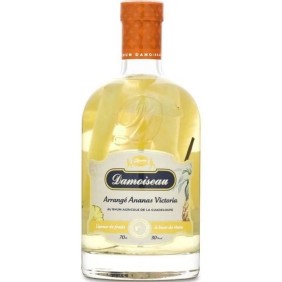 Rhum Damoiseau - Les Arrangés Ananas Vanille - Rhum agricole - Guadeloupe - 30% - 70 cl