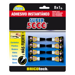 Adhésif instantané Bricotech Super 5000 1 g (36 Unités)