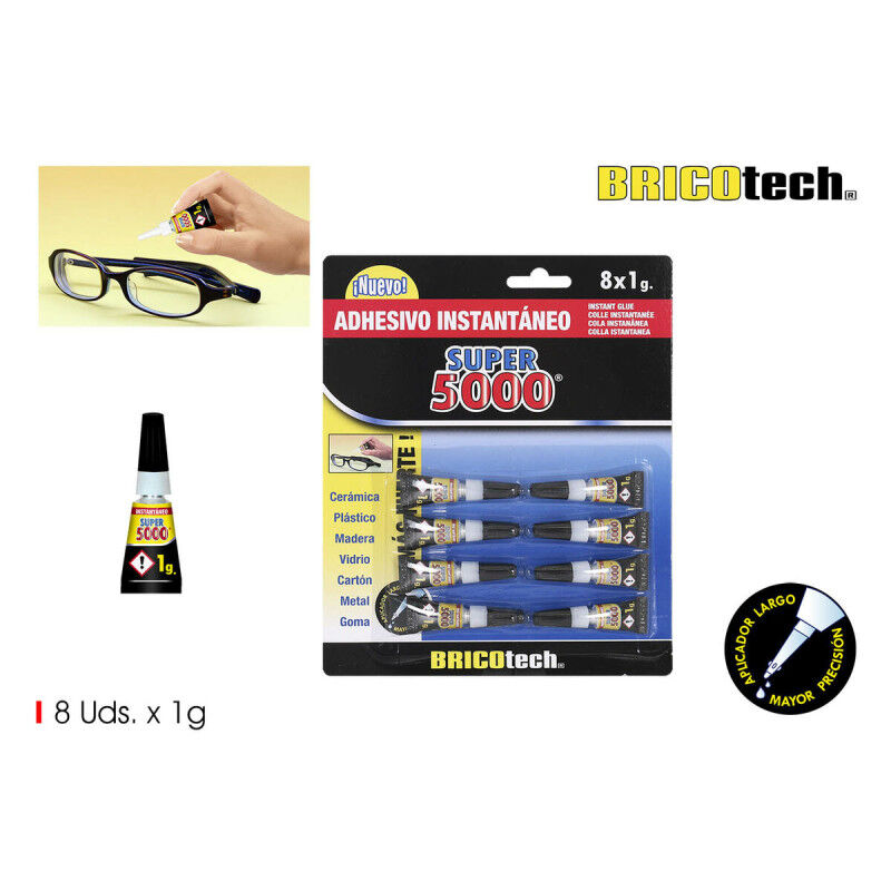 Adhésif instantané Bricotech Super 5000 1 g (36 Unités)