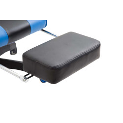 Poltrona gaming IGNITE in similpelle Nero/blu