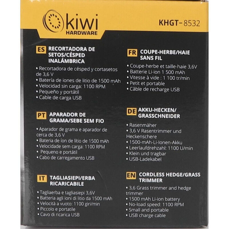 Taille-haie Kiwi 7,2 V