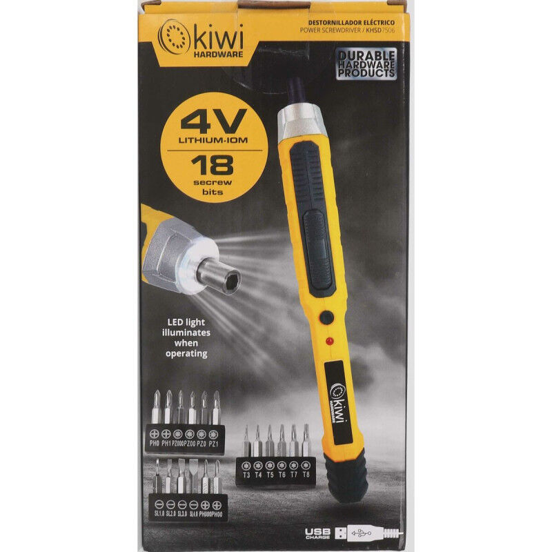Tournevis électrique Kiwi (5 Unités)