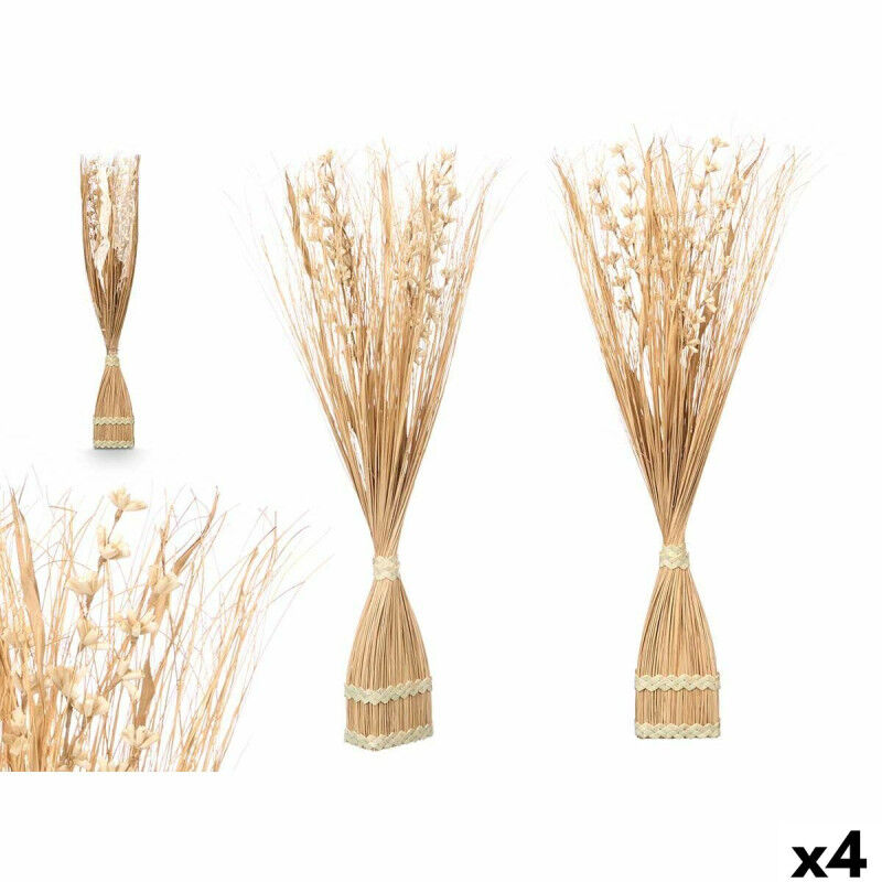 Fleur décorative DD115007 Naturel 14 x 100 x 10 cm 8 x 100 x 18 cm (4 Unités)