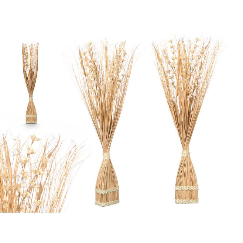 Fleur décorative DD115007 Naturel 14 x 100 x 10 cm 8 x 100 x 18 cm (4 Unités)