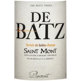 Château Plaimont De Batz 2019 Saint Mont - Vin rouge du Sud-Ouest