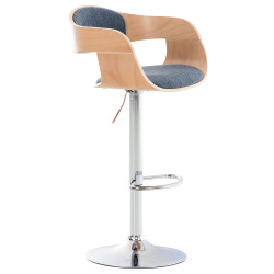 Tabouret de bar en tissu...