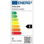 Ampoule standard LED PHILIPS Non dimmable - Verre dépoli - E27 - 60W - Blanc Chaud