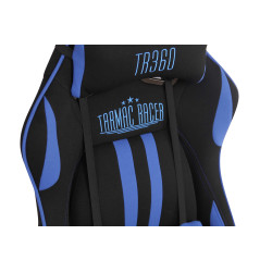 Fauteuil de bureau Limit XM tissu noir/bleu