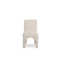 Chaise de Salle à Manger Home ESPRIT Gris clair Polyester 48 X 69 X 90 cm