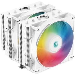 DEEPCOOL Gammaxx AG620 ARGB (Blanc) - Ventirad CPU A-RGB - 2x120mm