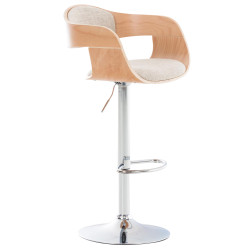 Tabouret de bar en tissu...