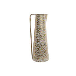 Vase Home ESPRIT Blanc Doré...
