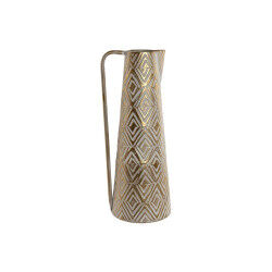 Vase Home ESPRIT Blanc Doré...