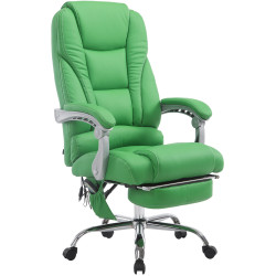 Fauteuil de bureau Pacific avec fonction massage V2 verte