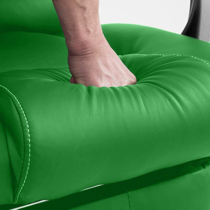 Fauteuil de bureau Pacific avec fonction massage V2 verte