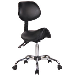 Tabouret de travail Stuttgart noir