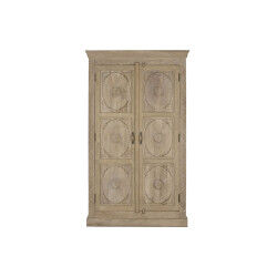 Armoire Home ESPRIT Naturel Bois de manguier 125 x 43 x 214 cm